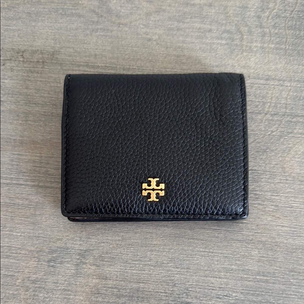 Tory Burch Black Leather Wallet